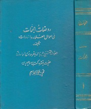 غلاف روضات الجنات